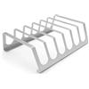 Grillrost.com Das Original Rastrelliera per Costine in Acciaio Inox | RibRack - per 6 Costine di Ricambio croccanti alla griglia e al Forno