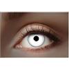 Zoelibat Eyecatcher 84027541-001 - 1 paio di lenti a contatto UV colorate, per 12 mesi, colore: Bianco brillante, Halloween, Carnevale