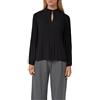 s.Oliver 2158936 Camicia da Donna, 9999_Nero, 44