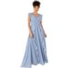 Anaya with Love Abito Maxi da Donna, Senza Maniche con Scollo a V, in Pizzo, per Matrimoni, Feste e Balli NAN