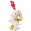 NICI 39685 - Peluche a forma di coniglietto Tilli, 25 cm, per neonati, bambini e tutti gli amanti degli animali di peluche, colore beige, 1 pezzo (confezione da 1)