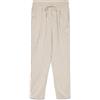 VERO MODA Pantaloni in Lino Casual da Donna Pants Femminili con Taglio Comodo Cotone Linen Trousers