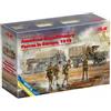 ICM American Expeditionary Forces in Europe 1918 1:35 612 Pezzi Kit Modellismo