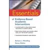 Barbara J. Wendling Nanc Essentials of Evidence-Based Academic Inter (Tascabile)