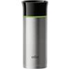 Braun BRSC001 Thermo tazza per il caffè da viaggio, doppia parete in acciaio, capacità 330ml, coperchio antigoccia, mantiene le bevande calde per 4 ore