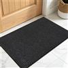 Enyhom Zerbino Ingresso Esterno 80 x 120 cm, Tappeto Ingresso Interno Antiscivolo, Zerbino da Esterno Assorbente, Lavabile Tappeto per Porta, Corridoio