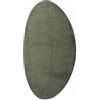 vidaXL Tappeto HUARTE Verde foresta 80 x 150 cm Poliestere | È bella e liscia sotto i piedi, La forma ovale elegante si sposa bene con i vari stili, Basta pulirla a macchia e sei a posto