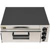 Queeucaer Forno per pizza elettrico per piano di lavoro, 2000 W, forno per pizza commerciale, per interni, forno elettrico per pizza per piano di lavoro, forno per pizza commerciale
