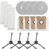 Getdoublerich Per 360 per Conga 13090 Spin Revol Home compatibile con filtro mop panno panno polvere e kit spazzola laterale per prestazioni di pulizia migliorate e raccolta della polvere