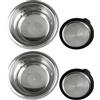 agdom24h_parts 2 filtri Easy Clean - 5513281001 7313285839 per 2 tazze DLSC401 compatibile con macchina da caffè DeLonghi Dedica EC685 EC850z