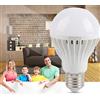 OEBUAFI Lampadina LED con Attivazione Sonora 220V E27 Luce Notturna Automatica con Accensione e Spegnimento con Controllo Vocale e Sensore di Luce per Corridoio, Scale, Giardino (Come mostrato,2)