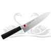 DUE CIGNI SINCE 1896 K-36851 KASUMI CHEF TORA FIXED KN. CM.20 STAINLESS STEEL BLADE WOOD HANDLE due cigni