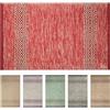 Olivo Tappeti OLIVO.shop Tappeto Cucina Lavabile, Tappeto Casa Multiuso, Runner Cucina Colorati, Tappeti Cotone per Interni, Passatoia Cucina MASAI 3 (ROSSO, 55x110 cm)