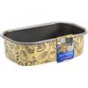 SICIGNANO CASALINGHI Sicignano Set 3 Teglie Antiaderenti Riutilizzabili in Alluminio per Friggitrice ad Aria e Forno, Stampo Plumcake Colori Assortiti 11,4 x 19,5 cm