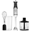 Taurus - Frullatore a immersione HBA2300X | 2300 W | 4 lame in acciaio inox | Regolatore di velocità | Funzione Turbo | Design anti-schizzi | Accessori: bicchiere 1 L, tritatutto ed emulsionatore