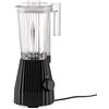 Alessi Plissé MDL09 B - Frullatore di Design con Caraffa Graduata, in Resina Termoplastica, Spina Europea 700W, 1,5l, Nero