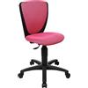 Topstar 70570 BB10 Sedia girevole per bambini "HIGH S'COOL" rosa