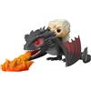 Funko Game of Thrones - Daenerys e Drogon infuocato 68 - Funko Pop! - Figurina in vinile