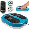 Gymform® Leg Action Foot Massager Vibrazione + Massaggio Shiatsu Dispositivo per il massaggio del piede Massaggio della gamba incl. piano di massaggio