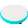 vidaXL Tappetino gonfiabile con pompa 100x100x15 cm PVC Verde