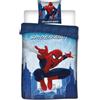 Spiderman Set di biancheria da letto Spiderman copripiumino 140 cm x 200 cm federa 65 cm x 65 cm