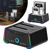 REAGLE Docking station clone 2,5", 3,5" SATA 2x HDD SSD 2x 22TB, cavo USB-A/USB-B 3.0 REAGLE