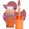 NYX Professional Makeup Gloss Rimpolpante, Altamente Pigmentato, Volume Immediato e Duraturo, Arricchito con Zenzero Piccante, Duck Plump, Tonalità: Lilac On Lock, 6,8 ml