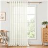 MRTREES Tenda Salotto Crema 300x245 CM, 1 Pezzo, Tende Trasparenti con Occhielli, Elegante e Decorativa, Moderna e Perfetta per Camera da Letto, Soggiorno e Finestre