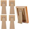 BENECREAT 5 pz Supporto Posteriore per Cornice, Pannello Posteriore Fai Da Te per Foto, pannello autoadesivo di ricambio per cornici, 166x71x9.5 mm