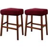 ILiemao Fodera Sgabello Coprisgabello Rettangolari da Bar, 2/4 Pezzi Copri Sgabello Bar, Lavabile Facile da Pulire Morbido, per Sgabello da Bar Sedia(P12,2pack)