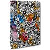 ConKrea Quadro su Tela Canvas - INTELAIATO - Pronto da Appendere - Musica Jazz Soul Blues Rock - Illustrazione Graffiti - Street Art - 30x40cm - Senza Cornice - (cod.3074)