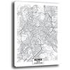 Printerland Quadri Moderni Ufficio ROMA Città Quadro moderno da Parete XXL grande Stampa su tela Canvas Decorazione Murale muro Arredo B&B Camera da letto Soggiorno Salone (50x70 cm, Roma)