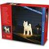 Konstsmide Husky 6244-103 - 88 diodi a luce bianca calda, 24 V, esterno (IP44), cavo bianco