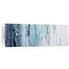 ARTTOR Stampe da Parete Moderne 160x50 cm Quadro su Tela Astratto Pastello - 4380 | Ammaccare Astrazione Blu Quadro Decorativo XXL 1 pezzo Soggiorno Camera da Letto Arte da Parete Decorazione da Parete ARTTOR