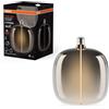 LEDVANCE OSRAM Vintage 1906 Big Oval è una lampada decorativa dimmerabile con tecnologia magnetica a filamento LED, 4,8W, 100 lm, 1800K attacco E27, design fumo, diametro 187 mm, CRI 80.