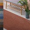 Floordirekt Tappeto London | Tappeto da salotto o passatoia per cucina, corridoio e soggiorno, resistente e facile da pulire | 11 colori e diverse dimensioni (80 x 200 cm, Terra 38)