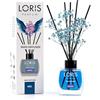Loris Diffusore Profumo Ambiente - Profumatore per Ambienti con Bastoncini Loris Angel 120 Ml