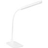 PURElite Natural Daylight Hobby Lamp - Lampada da tavolo e da scrivania, lampada da tavolo e scrivania a LED flessibile, 4 impostazioni di luminosità del colore, lampadine naturali per lettura, cucito