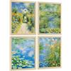 Nacnic Set 4 Quadri Stile Matisse Moderni Stampe Impressioniste, Arredamento Salotto Camera Da Letto Cucina Bagno A3 Senza Cornice