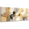 Wallazz Stampa su Tela Canvas Astratta - Quadri Moderni Soggiorno - Arte Astratta per Soggiorno, Camera da Letto, Ufficio e Arredamento Casa 70x140 cm
