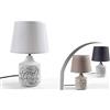 Gicos Lampada lumetto con base in ceramica decoro good luck 12 * 12 * 23 cm colori assortiti VIR-779121