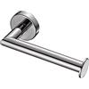 Gedy Tokyo Portarotolo Carta Igienica da Parete Finitura Lucida | Porta Rotolo Carta Igienica in Acciaio Inox AISI 304, Fissaggio Solo con Viti, Porta Carta Igienica Misure L17,3xP8,2xH5,3cm