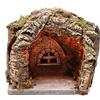 Holyart Presepe Napoletano: Grotta illuminata presepe napoletano 20x20x18 cm sughero