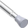 HAOYUNTE 1 bastone per tende, senza praticare fori, 70-126 cm, diametro 22 | Asta per tende estensibile senza foratura, facile installazione, antiscivolo e antiruggine, per finestre, doccia, porta