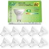 GY Lampadine GU10 LED, 4.9W (equivalenti a 80W), 790 Lumen, 4000K Bianco Neutro, Risparmio Energetico LED GU10, Lunga Durata, Basso Consumo, 120° Angolo del Fascio,Non Dimmerabile, 10 pezzi