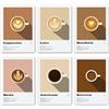 SALVADERO Set di 6 Poster Caffè - Coffee Corner Senza Cornice (Lot de 6 - Coffee Corner, 30L x 21l cm)