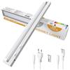 ENUOTEK Lampada Luce LED Sottopensile Cucina 230V Rotante, 54.5CM Barra LED Sottopensile Dimmerabile, 3 Colori di Luce Regolabili 3000K 4000K 6500K, 8W 750Lm, Per la Cucina e il Bagno
