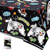 WERNNSAI Tovaglia per Feste Videogiochi - 1PCS 137 x 274 cm Articoli per Feste per Videogiochi per Ragazzi Festa di Compleanno Decorazione Tovaglia Plastica Usa e Getta per Bambini Forniture per Feste di Gioco