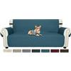 Ystyle Copridivano 3 Posti Con Braccioli, Copridivano Natalizio Antigraffio Gatto, Copri Divano Universale, Copridivani Mobili Protector, Sofa Cover Per Cani, Copri Divani Elegant, Verde
