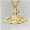 Vivienne Westwood Collana Vivienne Westwood bassorilievo grande sfera 52 cm 6 x 4 cm oro con...